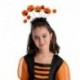 CERCHIETTO CON ZUCCHETTE E MARABOUT  -