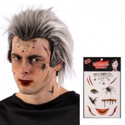 CARTELLA TATUAGGI VISO RAGNI  - 04936