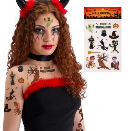 CARTELLA TATUAGGI HALLOWEEN  - 04939