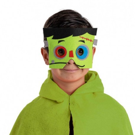 MASCHERA FRANKENSTEIN BIMBO IN FELTRO  -