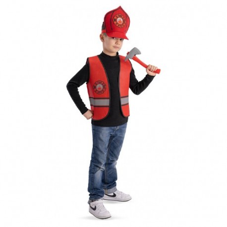 SET POMPIERE BIMBO (GILET, CAPPELLO/VISI