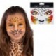 CARTELLA DECORAZIONI ADESIVE VISO LEOPAR