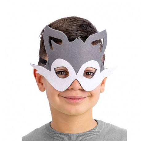 MASCHERA LUPO BIMBO IN FELTRO  - 00394
