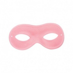 MASCHERA FARFALLA SCAMOSCIATA ROSA  -