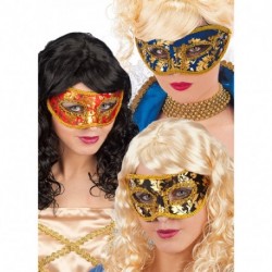 MASCHERA IN PLASTICA CON DEC.  - 01645