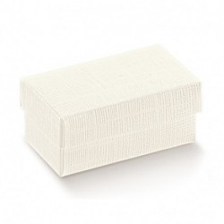 SCATOLA SETA BIANCA 120X120X60  C/COP