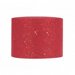NASTRO BRILLIANT TULLE CM7X50MT RED  -