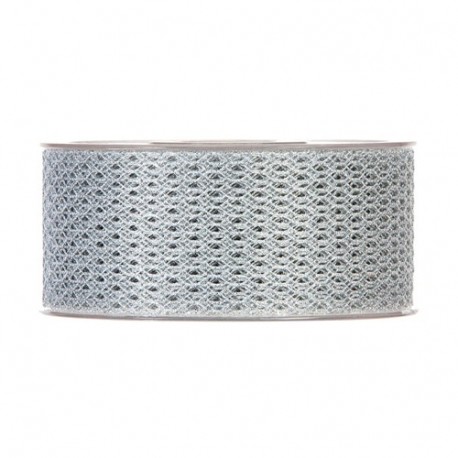 RETE ESAGONI CM5X20MT SILVER  - 1828P 40