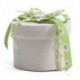 SCATOLETTA ROTONDA 9X6,5 BIANCO  -