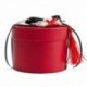 SCATOLETTA ROTONDA 9X6,5 ROSSO  - 4179XP