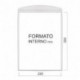 BUSTA FAVORIT 22X30 PORTA AVVISI PVC TOP
