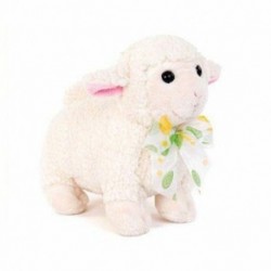 PELUCHE PECORA C/FIOCCO H 25XL 28CM  -