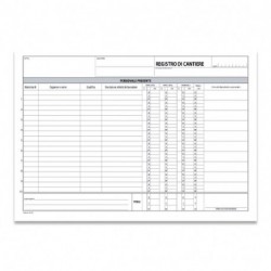 BL. REGISTRO DI CANTIERE  50X2  210X297