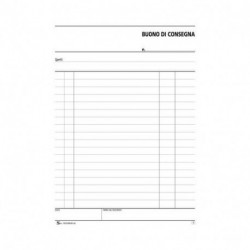 BL. BUONO DI CONSEGNA 33X3 C/C 225X148