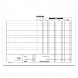 BL. PRIMA NOTA CASSA CON IVA 50X2 C/C 14