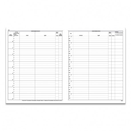 REGISTRO PROT. ARRIVO PARTENZE 96PG 310X