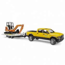 BRUDER RAM 2500 POWER WAGON C/ RIMORCHIO