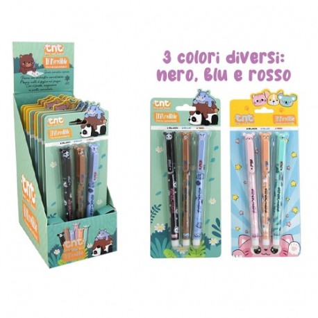 BLISTER 3 PENNE  CANCELLABILI (MV.8PZ.)