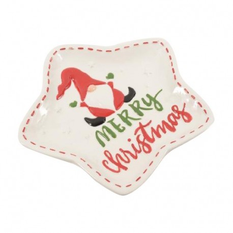 PIATTO IN CERAMICA CHRISTMAS D.26CM  -