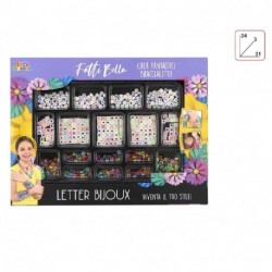 GIRL SCATOLA PERLINE E LETTERE - 28340