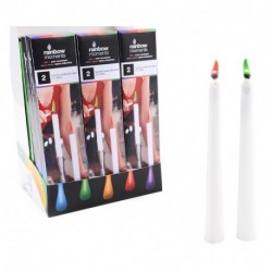 CANDELE C/FIAMMA COL. 2PZ - 24133