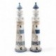 FARO GRANDE IN LEGNO CON LUCI 12XH.47CM