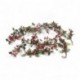 FILO NATALIZIO BACCHE 155X20CM ASS -