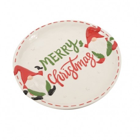 PIATTO IN CERAMICA CHRISTMAS D.32CM  -