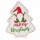 PIATTO IN CERAMICA CHRISTMAS 32X27CM  -