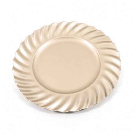 SOTTOPIATTO CHAMPAGNE D.33CM  - 75748