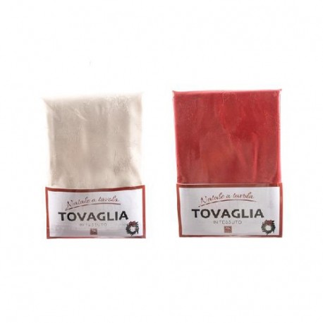 TOVAGLIA NATALIZIA IN TESSUTO 140X240CM