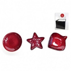 FORME IN VETRO D.CM 13,5 ROSSO  - 98723