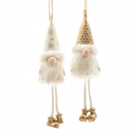 BABBO NATALE DA APPENDERE IN TESSUTO 5.5