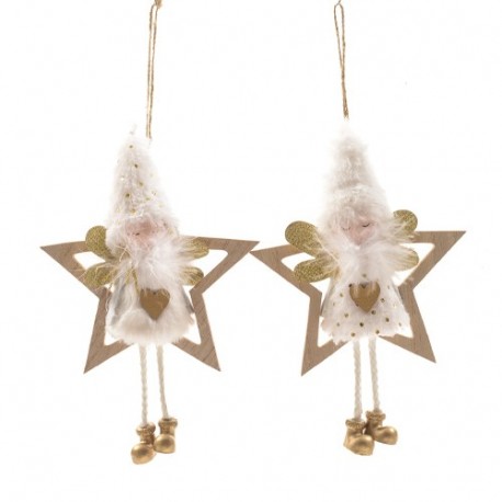 PENDENTE ANGIOLETTO IN TESSUTO 14.5X4.5X