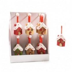 CASETTA NATALIZIA IN PANNOLENCI 8.5XH.10