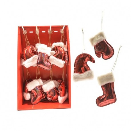 PENDENTE IN TESSUTO 11X9X2CM  - 31420