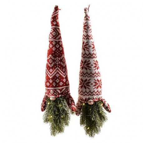 BABBO DA APPENDERE CON LUCI 50X16X9CM  -