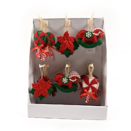 PENDENTE 'CHRISTMAS TIME' IN PANNOLENCI