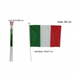 BANDIERA ITALIA 31X44CM - 8247