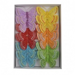 FARFALLA 8CM/12PZ SU PICK  - DS 21045A