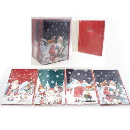 BIGLIETTO NATALIZIO MUSICALE C/BUSTA 19,