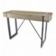 TAVOLO CONSOLLE 120X40XH76CM LEGNO/METAL