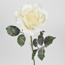 ROSA SING. GHIACCIATA 58CM  - DS 06466