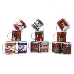 TAZZA MUG H.9.5 DIAM.8/12CM.  NATALE  -