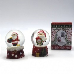 PALLA C/ACQUA BASE RESINA  D.4,5CM. 3ASS