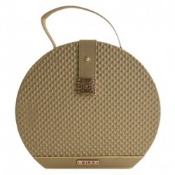 SCATOLA REGALO BORSA  21X9,5X19,2 ORO  -