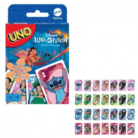CARTE GIOCO UNO STICH MATTEL - 300283