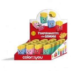 TEMPERINO CON GOMMA  COLOR X YOU - 11146