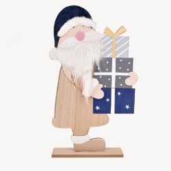 BABBO NATALE DI LEGNO  - DS 24779B