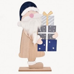 BABBO NATALE DI LEGNO  - DS 24779A